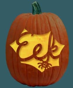 eek-spider-pumpkin-carving