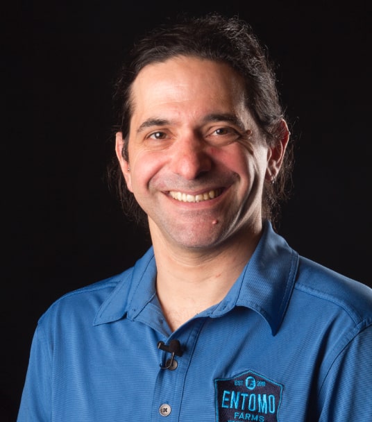 Headshot of Entomo team member Ryan Goldin.